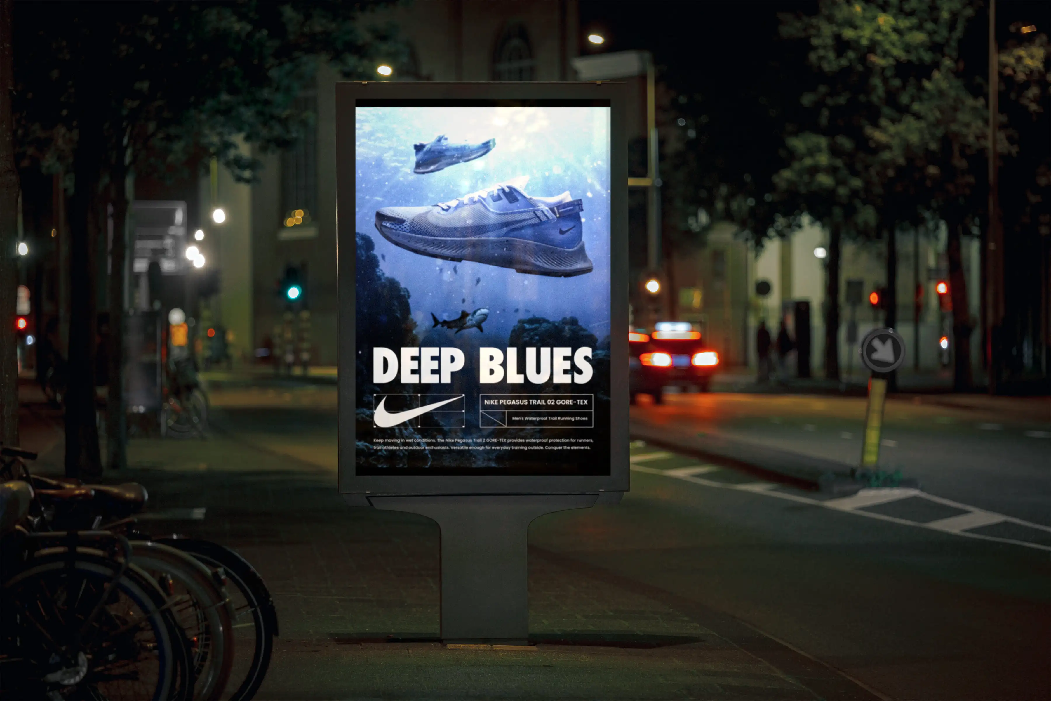 Nike Trail Outdoor Advertisement